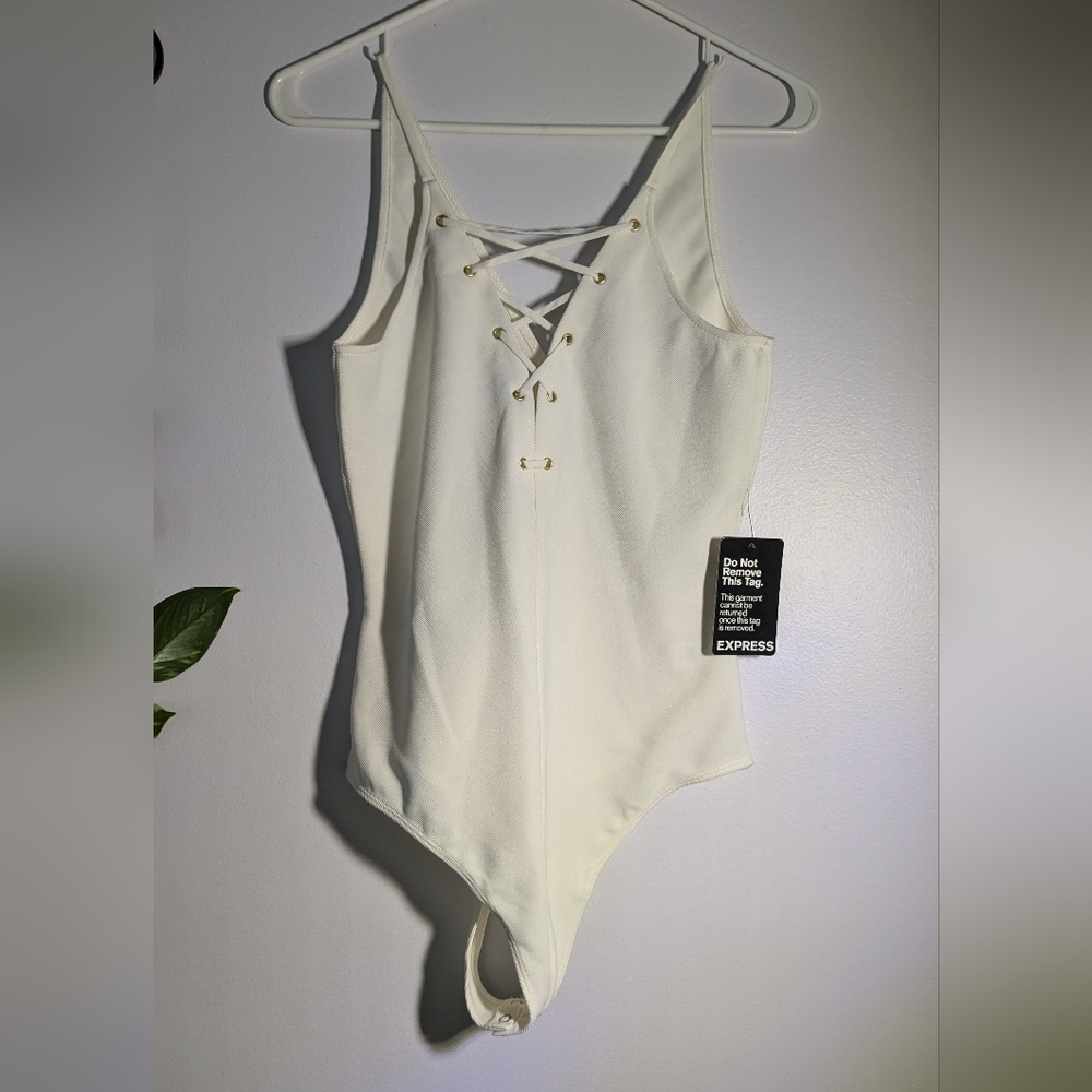 Express Lace Up Bodysuit